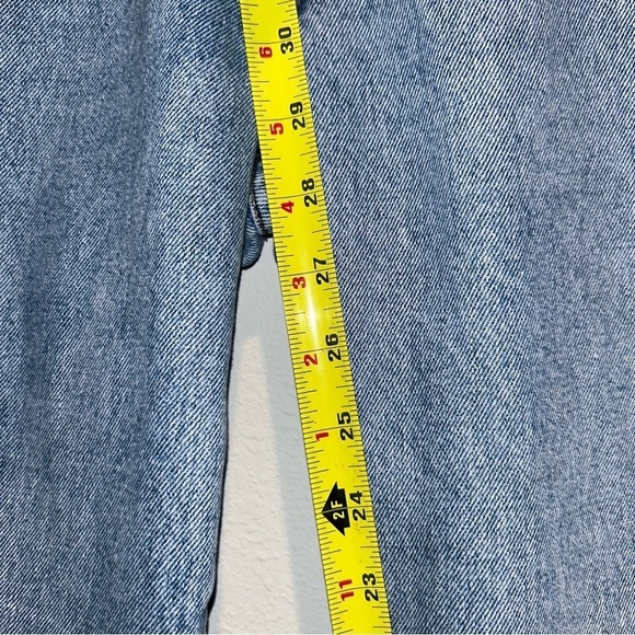 Vintage 90s Express Women’s Blue Jeans - High Rise, Slim Fit, Tapered Leg - Picture 9 of 9
